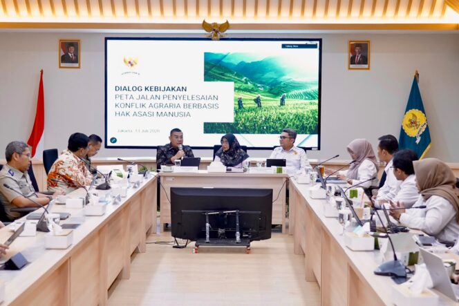 
 Terima Kajian Komnas HAM, Kementerian ATR/BPN Perkuat Penanganan Konflik Agraria Berbasis HAM