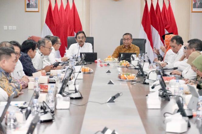
 Evaluasi Semester II, Sekjen ATR/BPN Targetkan Capaian Kinerja 98% untuk Tahun 2026