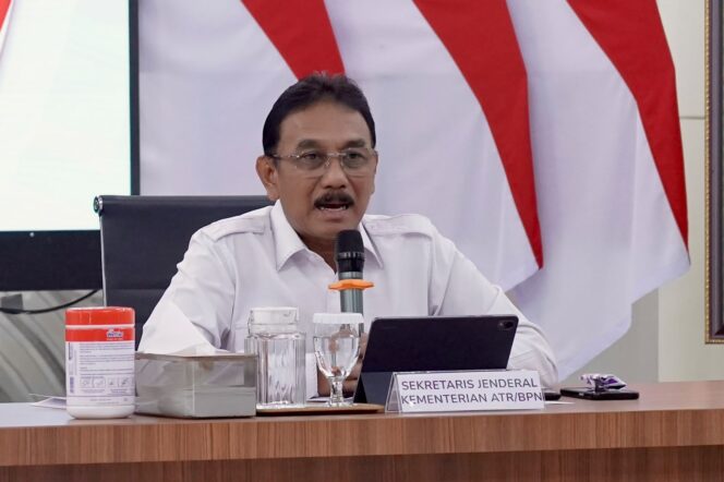 
 Sekjen ATR/BPN Jelaskan Tiga Transformasi untuk Percepat Layanan Pertanahan kepada Masyarakat