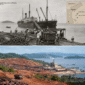 BIJIH YANG BERLAYAR: Dari tanah merah Pomalaa, bijih nikel mulai meninggalkan pesisir Sulawesi menuju Jepang pada akhir 1930-an. Pulau Maniang dan Pulau Lemo menjadi bagian dari awal kisah pertambangan ini, ketika nikel masih diangkut sebagai bijih mentah—tanpa industri pengolahan di tanah asalnya. Sekitar 150 ribu ton bijih tercatat dikapalkan pada 1938–1941, membuka babak panjang perjalanan nikel Pomalaa dari perut bumi menuju dunia. FOTO byChatGPT