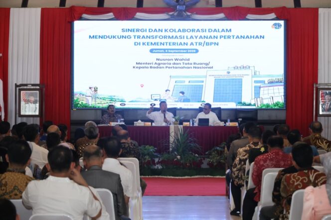 
 Menteri ATR/Kepala BPN: Transformasi Organisasi dan Layanan Pertanahan Harus Bermuara pada Kepastian bagi Masyarakat