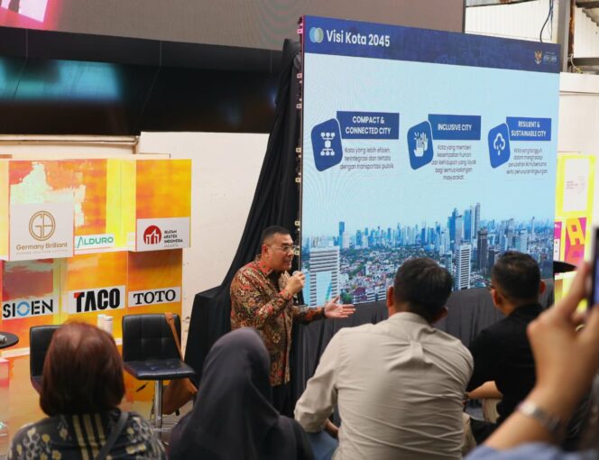 
 Wamen Ossy Ajak Kolaborasi para Arsitek untuk Wujudkan Visi Kota 2045