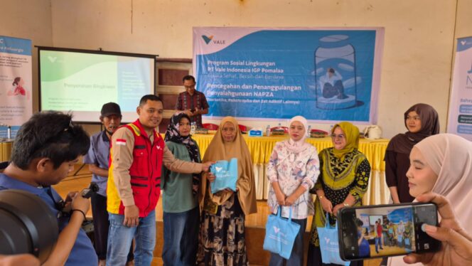 
 PT Vale Perkuat Edukasi Bahaya Narkoba di Tengah Mobilitas Warga Oko-oko